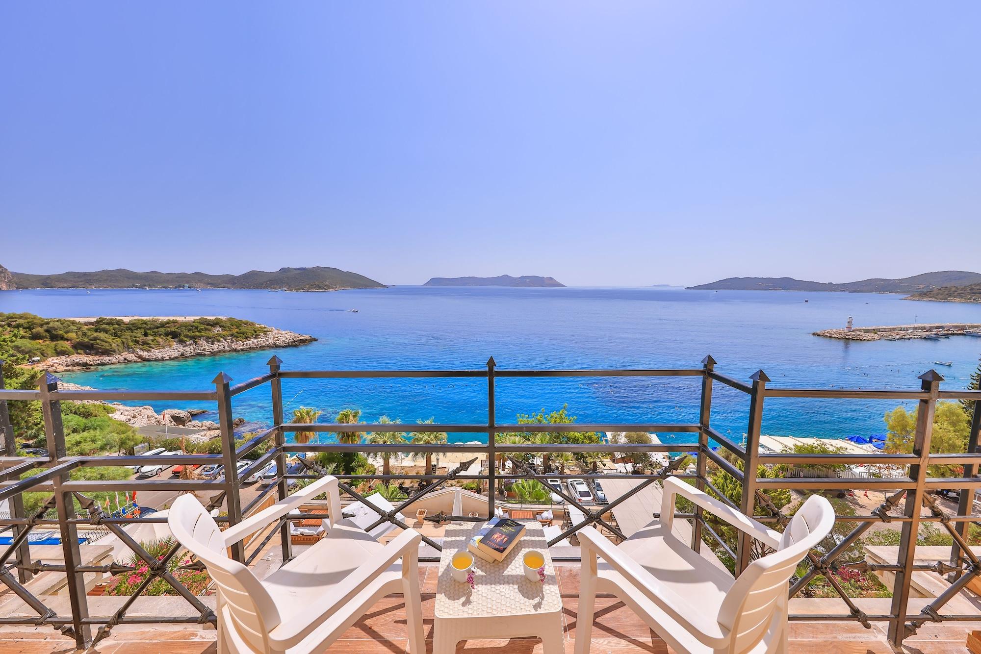Hera Hotel Kas Bagian luar foto