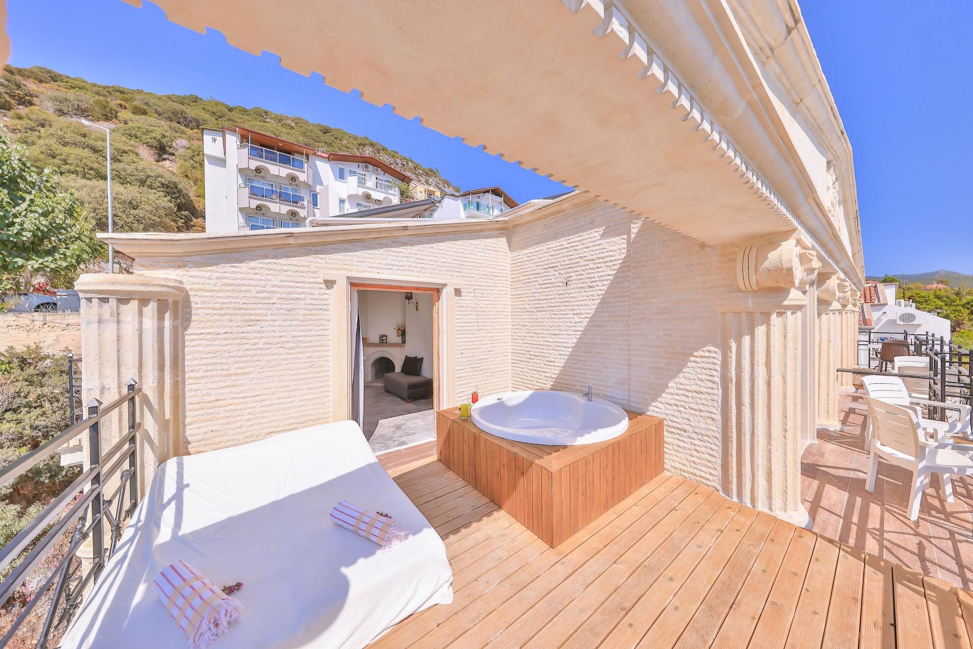 Hera Hotel Kas Bagian luar foto
