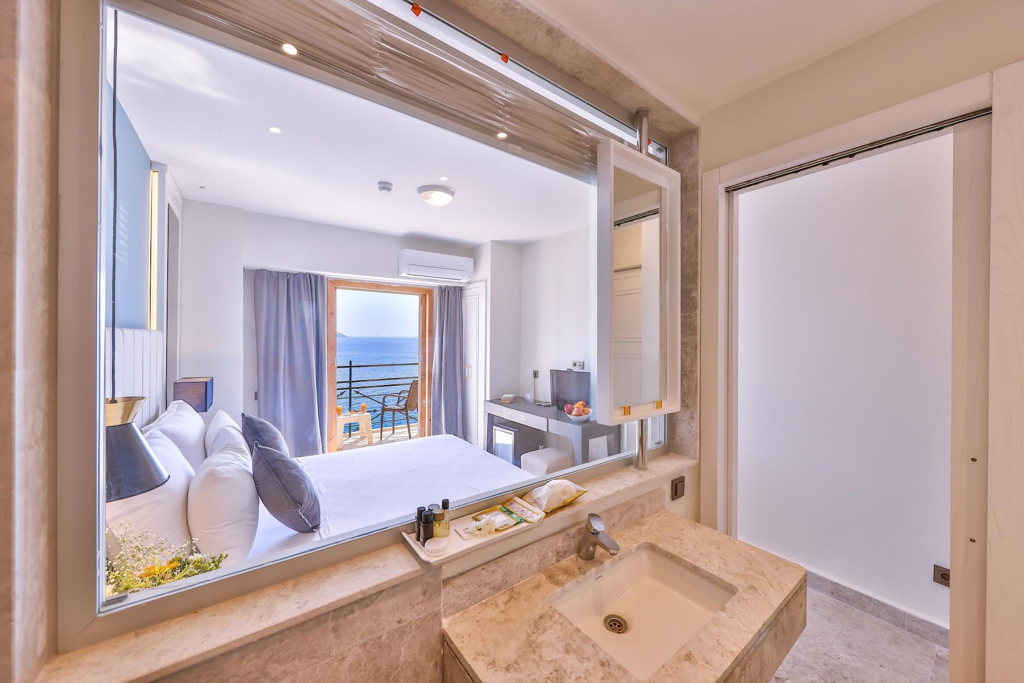 Hera Hotel Kas Bagian luar foto