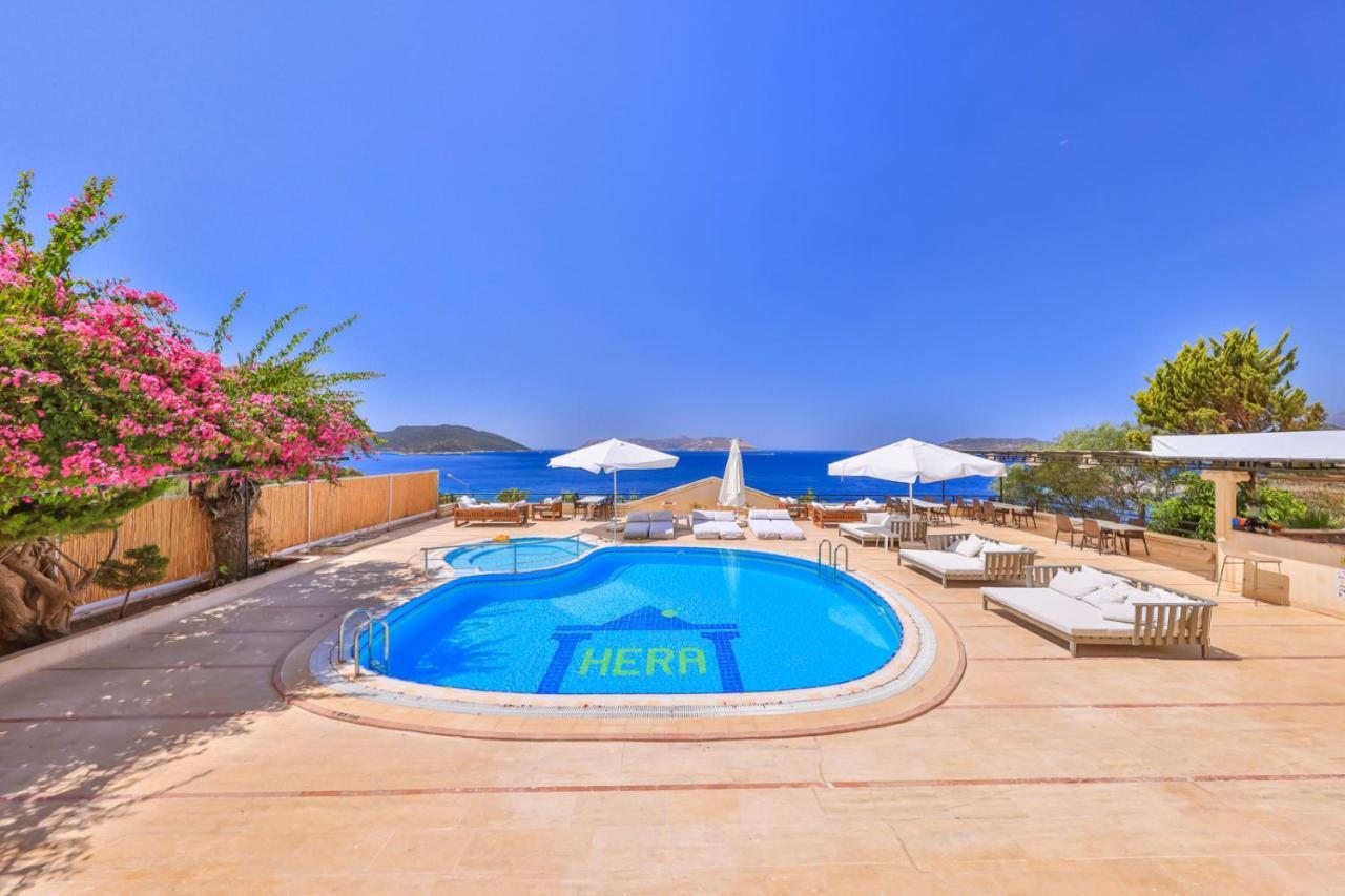 Hera Hotel Kas Bagian luar foto