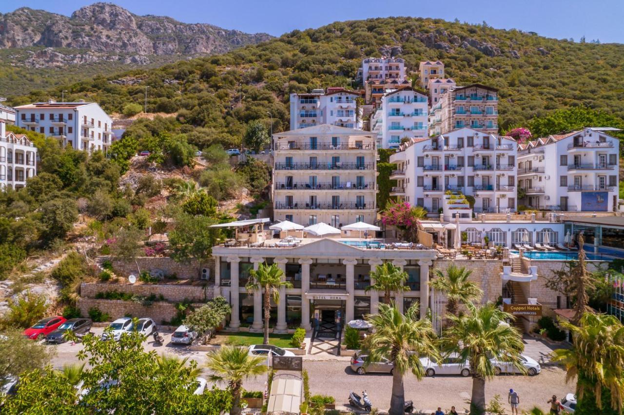 Hera Hotel Kas Bagian luar foto