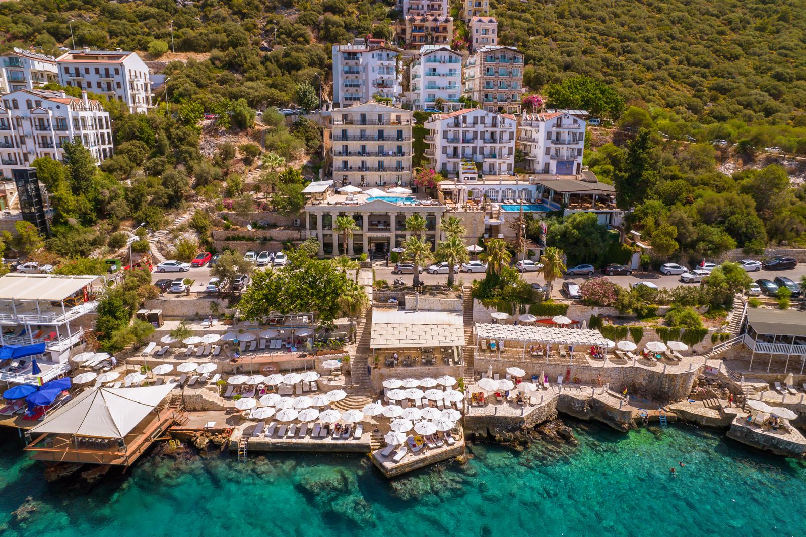 Hera Hotel Kas Bagian luar foto