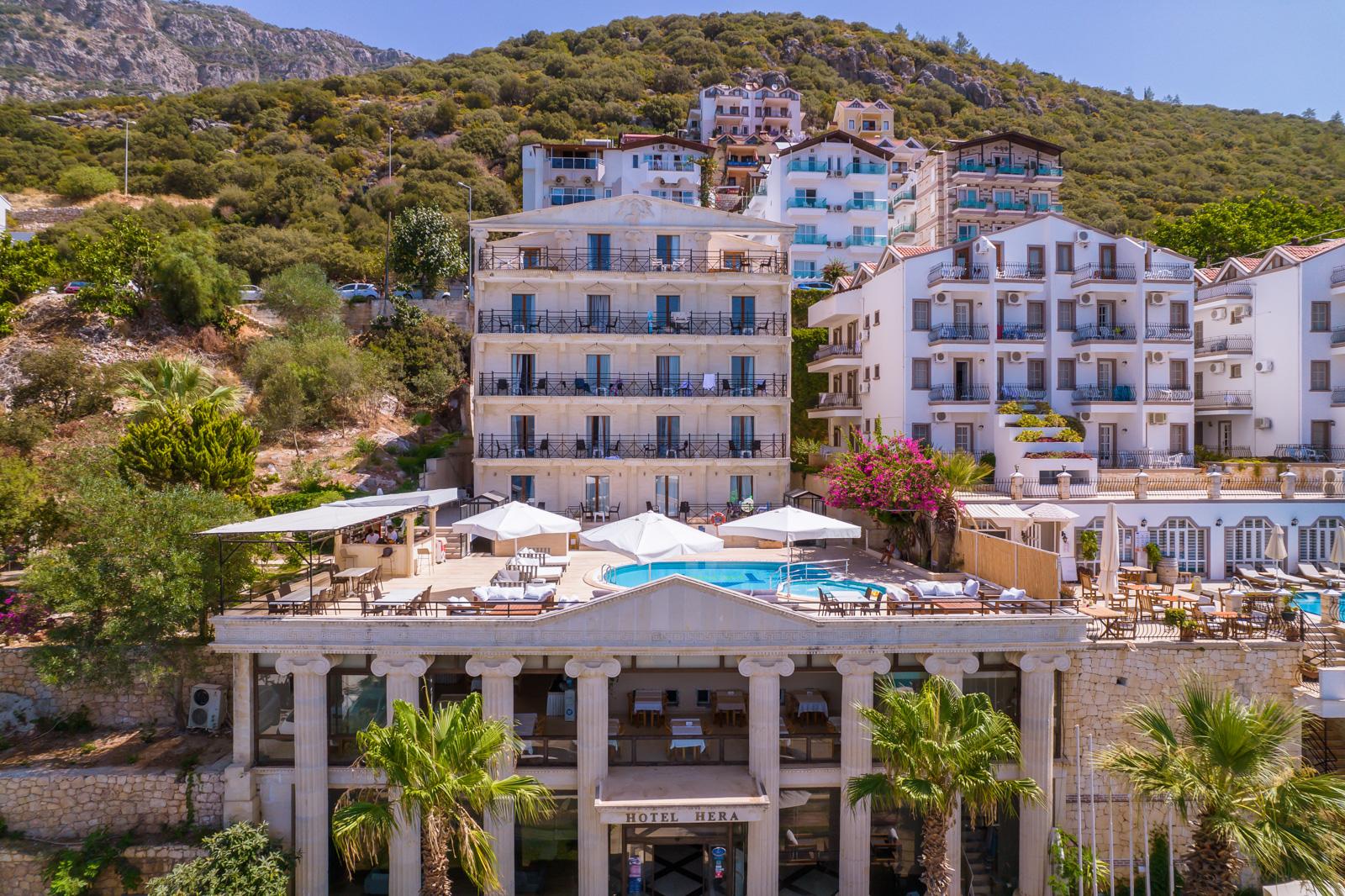 Hera Hotel Kas Bagian luar foto