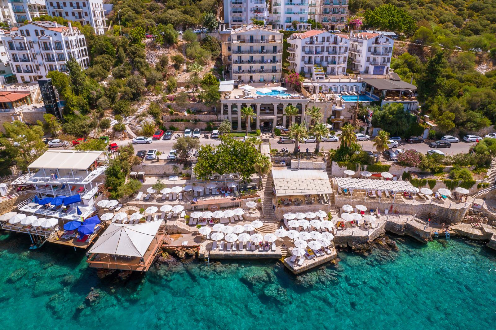 Hera Hotel Kas Bagian luar foto