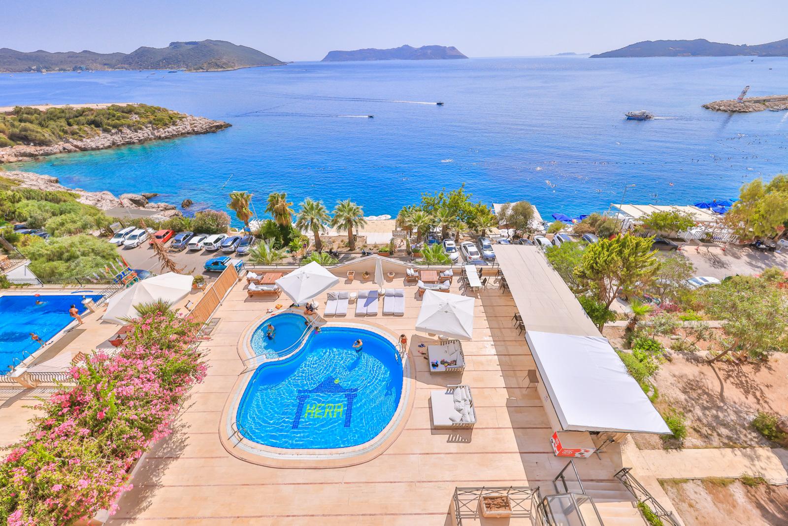 Hera Hotel Kas Bagian luar foto