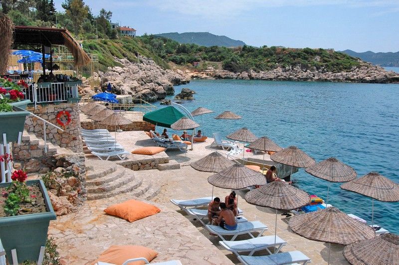 Hera Hotel Kas Bagian luar foto